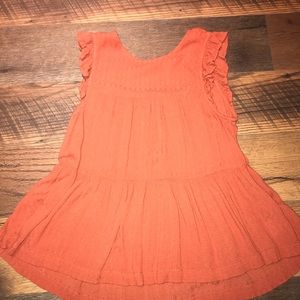 dark orange very cute top